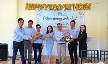 Happy Birthday to CEO, 2 Vice GD and Executive Staff with Month 7